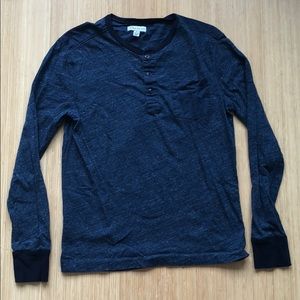 J. Crew knit cotton long sleeve shirt